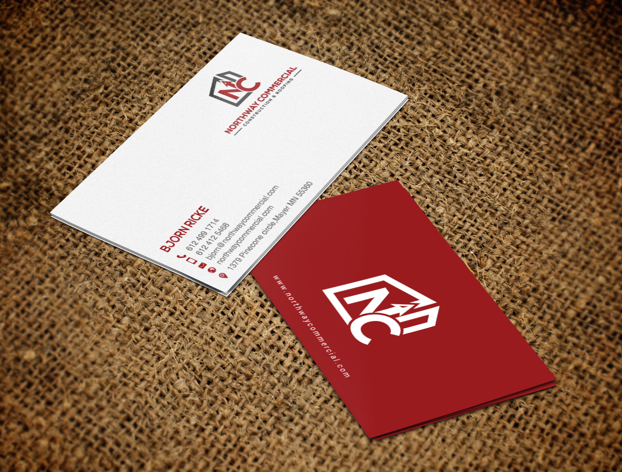 Business Card Design by chandrayaan.creative for this project | Design #19196222