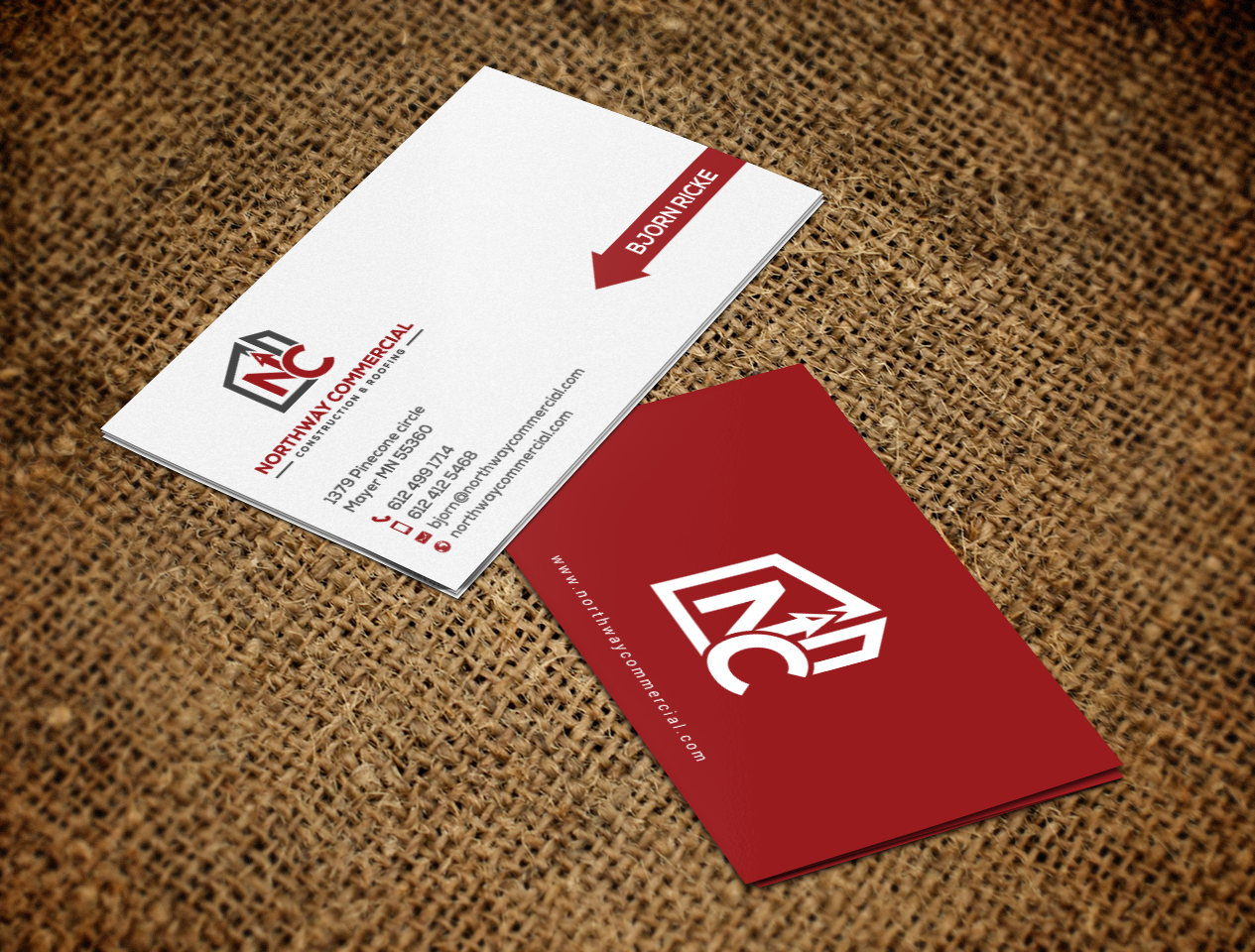 Business Card Design by chandrayaan.creative for this project | Design #19196223
