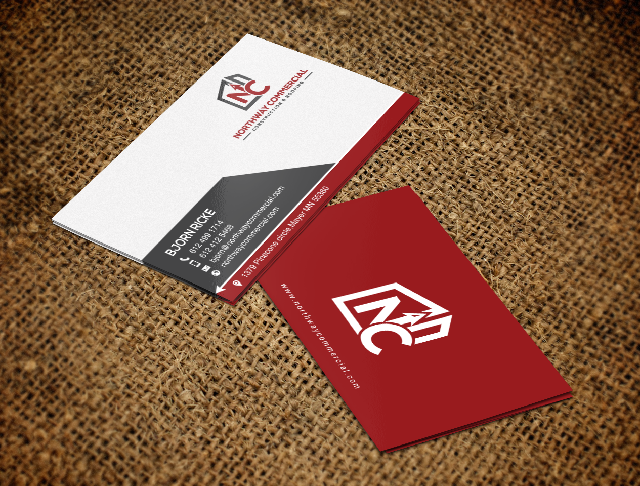 Business Card Design by chandrayaan.creative for this project | Design #19196967
