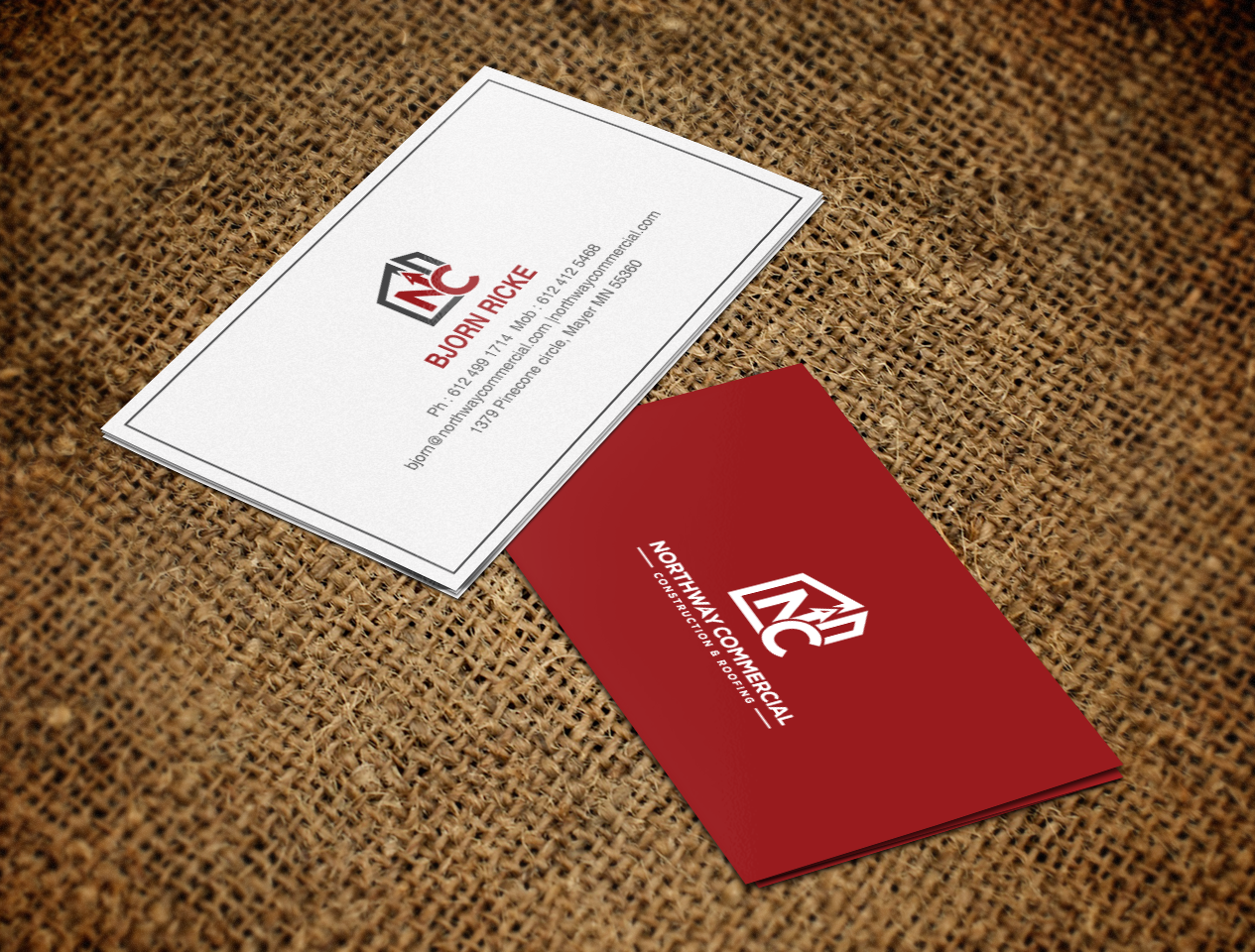 Business Card Design by chandrayaan.creative for this project | Design #19196971
