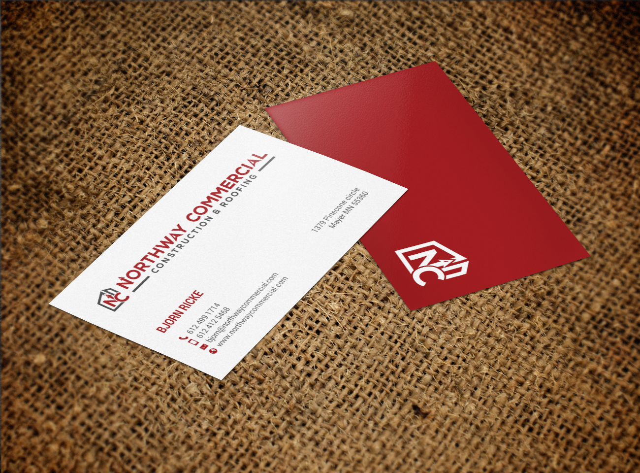 Business Card Design by chandrayaan.creative for this project | Design #19199159