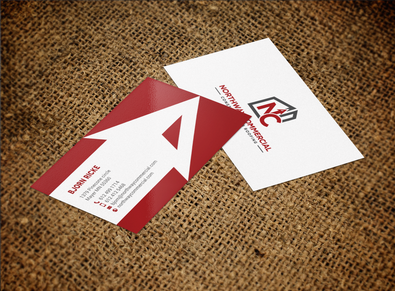 Business Card Design by chandrayaan.creative for this project | Design #19201201