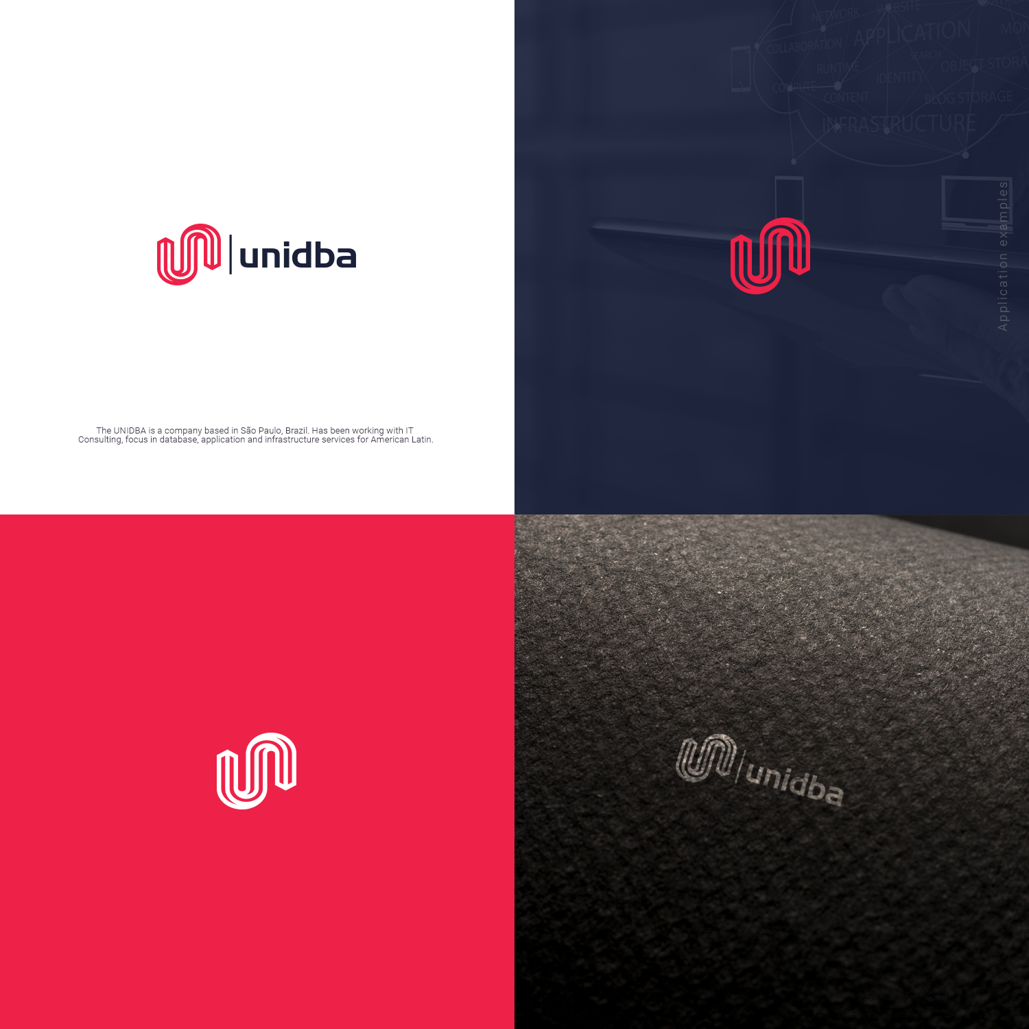 Diseño de Logo por Felipe Moura para UNIDBA Consultoria em TI | Diseño #19278247