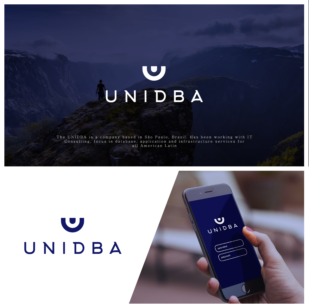 Logo Design by Maria Graphics™ for UNIDBA Consultoria em TI | Design #19197945