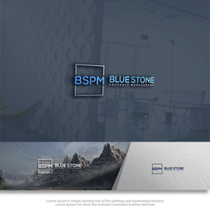 Blue Stone Property Management | Logo Design by groomfox