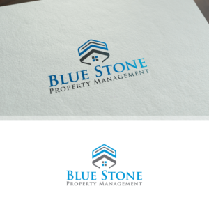 Blue Stone Property Management | Logo Design by Maxo-Biz