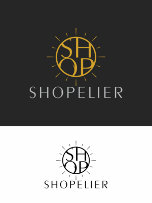 SHOP and SHOPELIER | Logo Design by moisesf