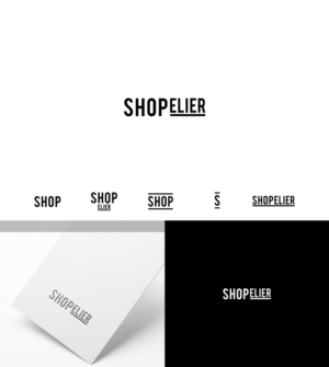 SHOP and SHOPELIER | Logo Design by JohnM.
