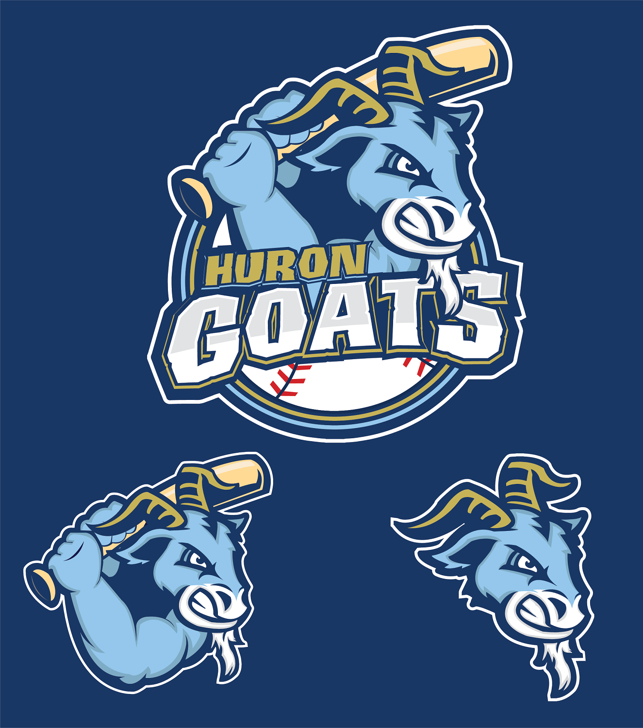Logo Design by Michael Condello for Huron Goats | Design #19211975