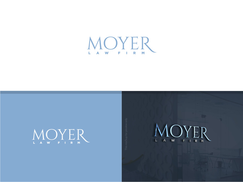 Logo Design by Atvento Graphics for Moyer Law Firm | Design #19229600