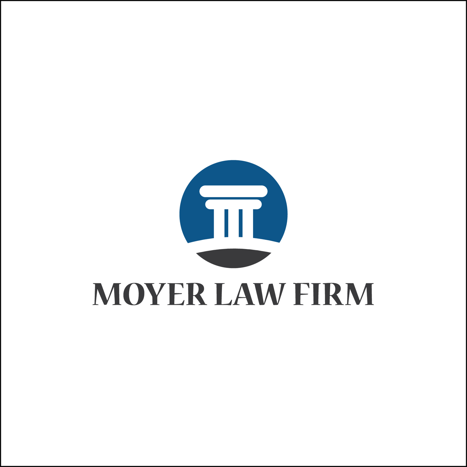 Design de Logo par iqbalkabir pour Moyer Law Firm | Design #19228346