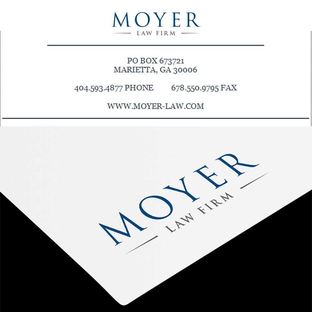 Design de Logo par widodo pour Moyer Law Firm | Design #19253201