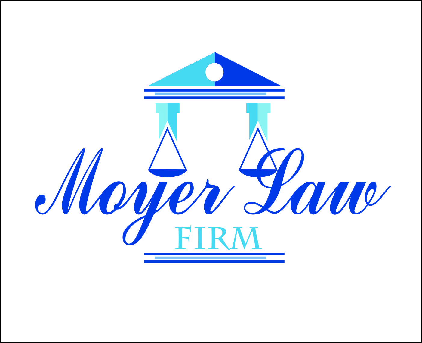 Logo-Design von Ravasarts18 für Moyer Law Firm | Design #19257298