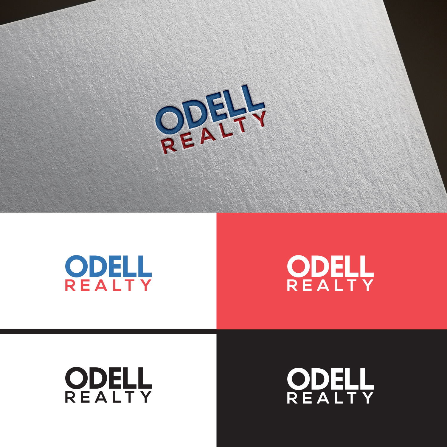 Bold, Playful Logo Design for Odell Realty by sankar999 Design 19195437