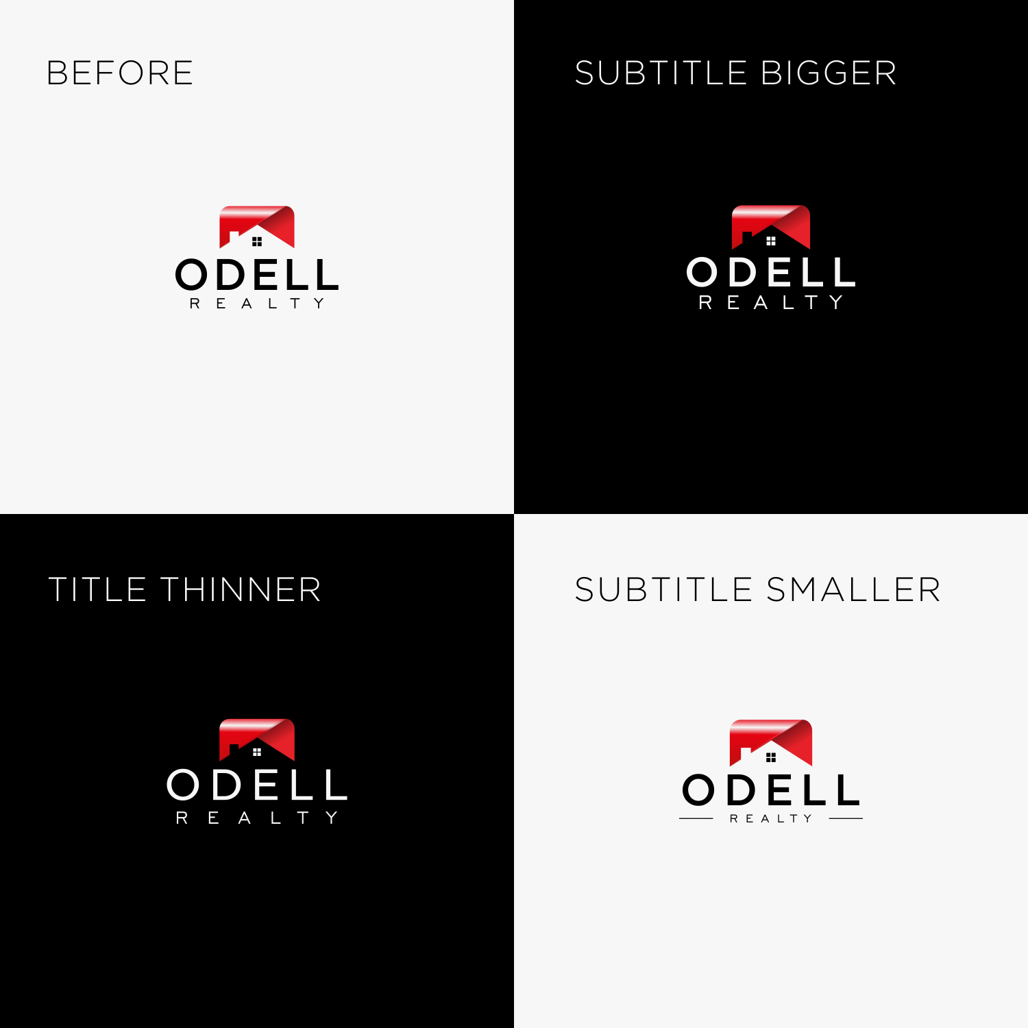 Logo Design by Mkey Designer for Odell Realty, LLC | Design #19203379
