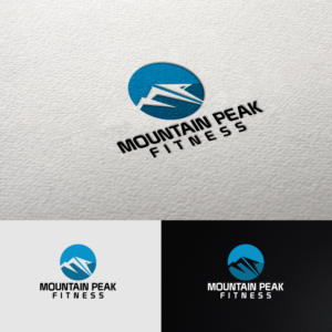 Logo Design by Arham Hidayat for Mountain Peak Fitness | Design: #19234424