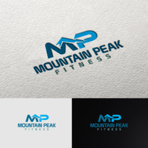 Logo Design by Arham Hidayat for Mountain Peak Fitness | Design: #19234426