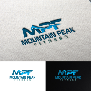 Logo Design by Arham Hidayat for Mountain Peak Fitness | Design: #19252866