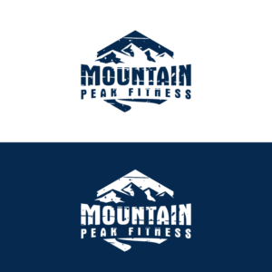 Logo Design by Sujit Banerjee for Mountain Peak Fitness | Design: #19199976