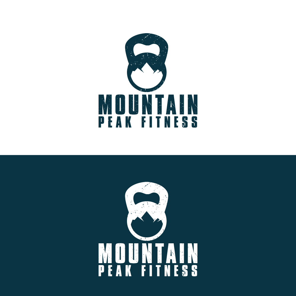 Logo Design by Sujit Banerjee for Mountain Peak Fitness | Design #19216932