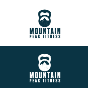 Logo Design by Sujit Banerjee for Mountain Peak Fitness | Design: #19216933