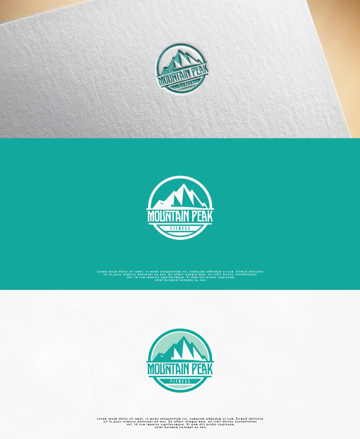 Logo Design by OlgiCh for Mountain Peak Fitness | Design #19264097