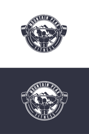 Logo Design by ackocar for Mountain Peak Fitness | Design: #19199841