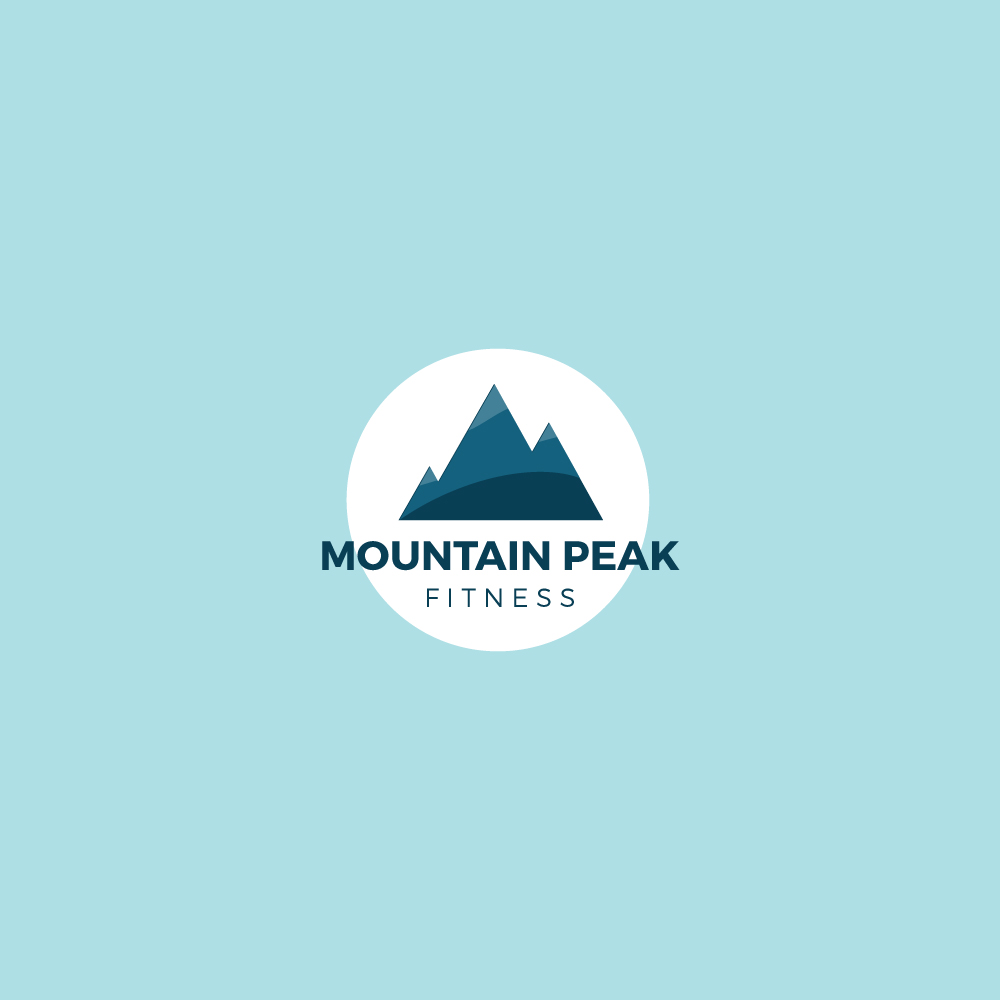 Logo-Design von atriumdesignstudio für Mountain Peak Fitness | Design #19278591