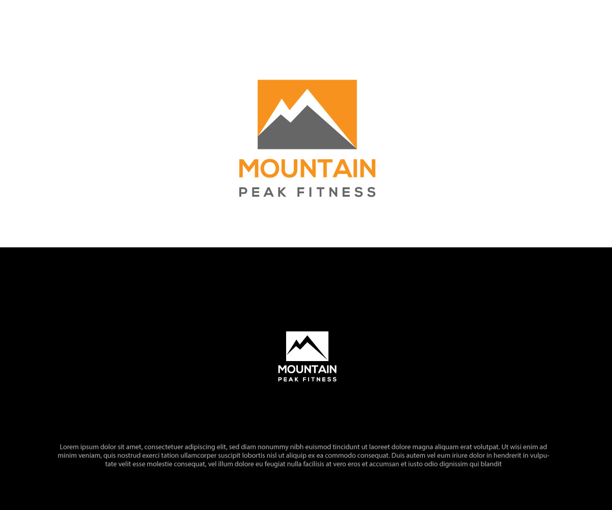 Diseño de Logo por Md Amran Hossain para Mountain Peak Fitness | Diseño #19210366