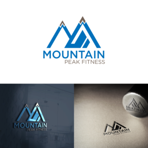 Logo Design by HydDesign for Mountain Peak Fitness | Design: #19209919
