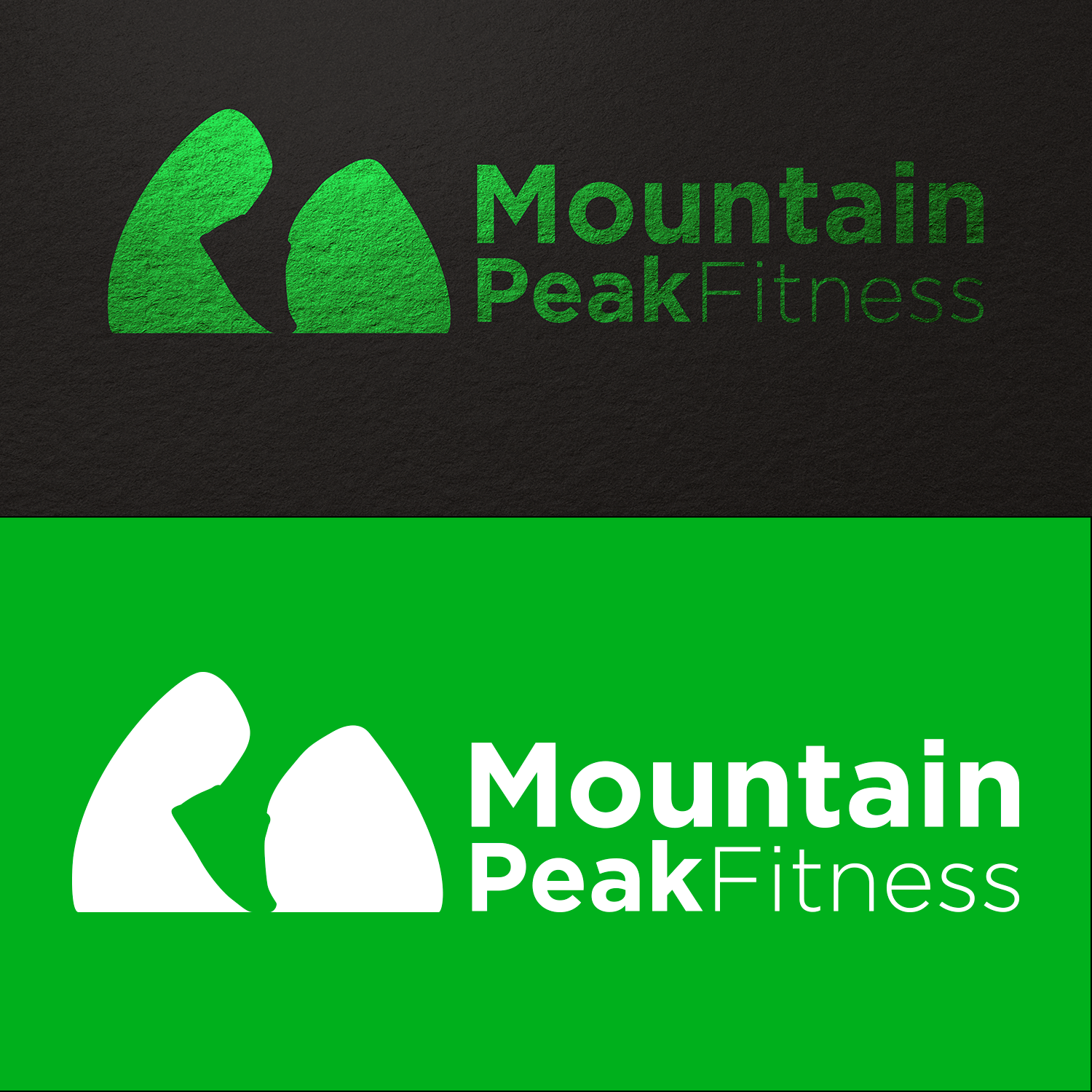 Diseño de Logo por Llaep para Mountain Peak Fitness | Diseño #19268726