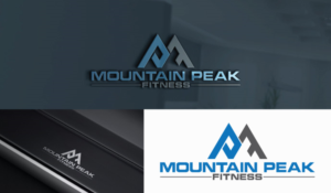 Logo Design by logo solution for Mountain Peak Fitness | Design: #19298608