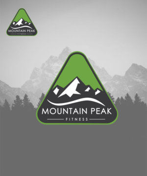 Logo Design by middleBencher for Mountain Peak Fitness | Design: #19325360