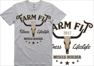 T-shirt Design by Rox Art Design for FarmFit | Design: #19216934