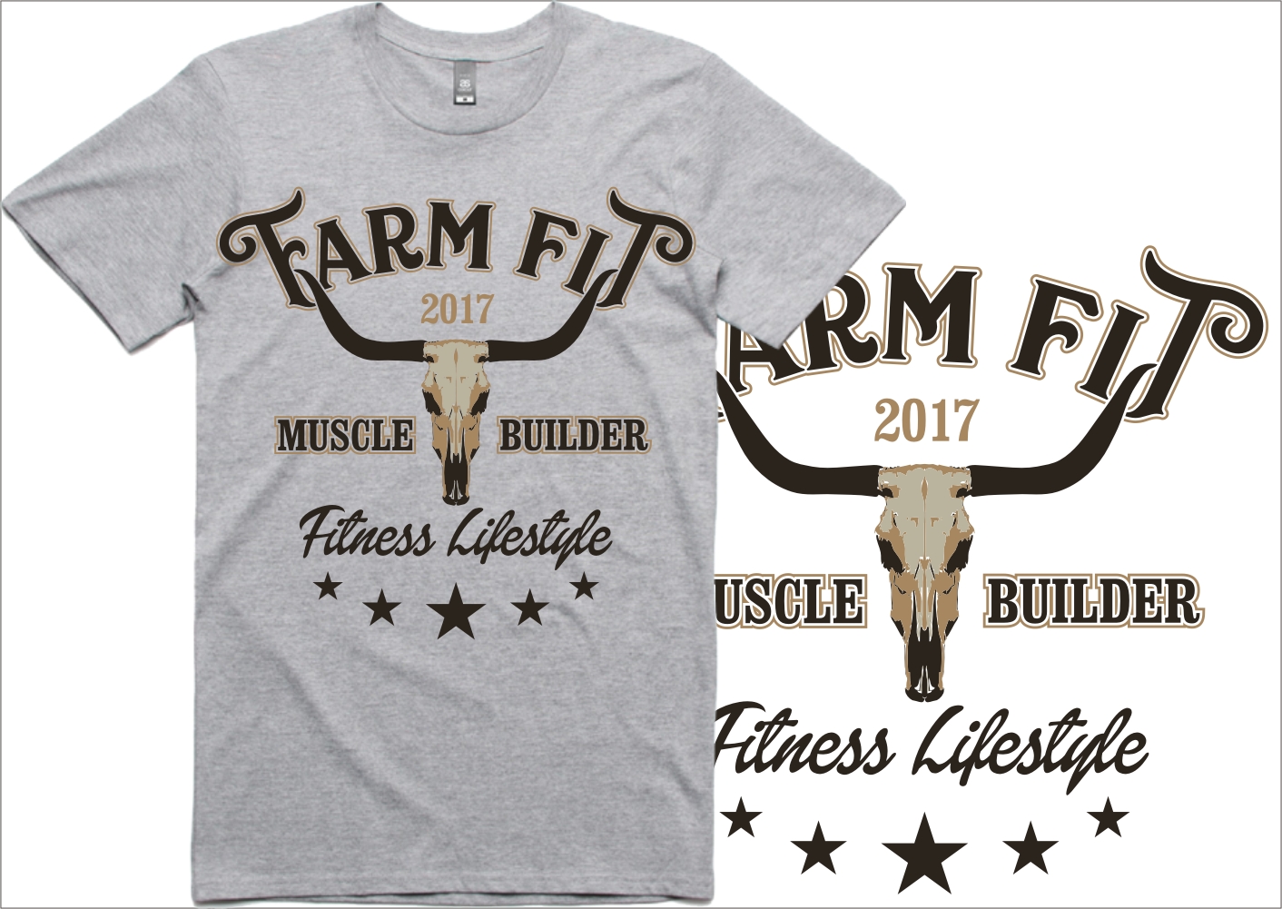 T-shirt Design by Rox Art Design for FarmFit | Design #19217048