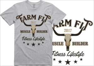 T-shirt Design by Rox Art Design for FarmFit | Design: #19217048