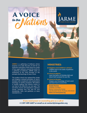 Flyer Design by Deziners Zone for this project | Design: #19208871