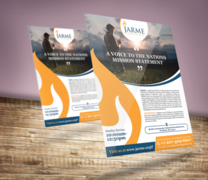 Pamphlet for introducing people to our church | Diseño de Flyer por Aurora:)