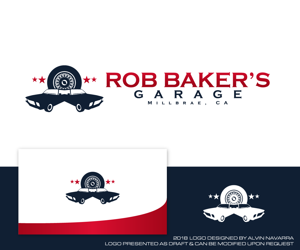 Diseño de Logo por alvinnavarra para Rob Bakers Garage | Diseño #19207282