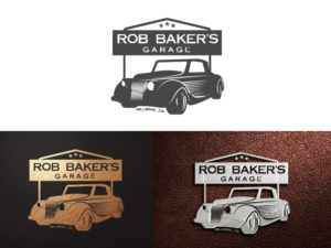 Diseño de Logo por parvez 3 para Rob Bakers Garage | Diseño: #19207431