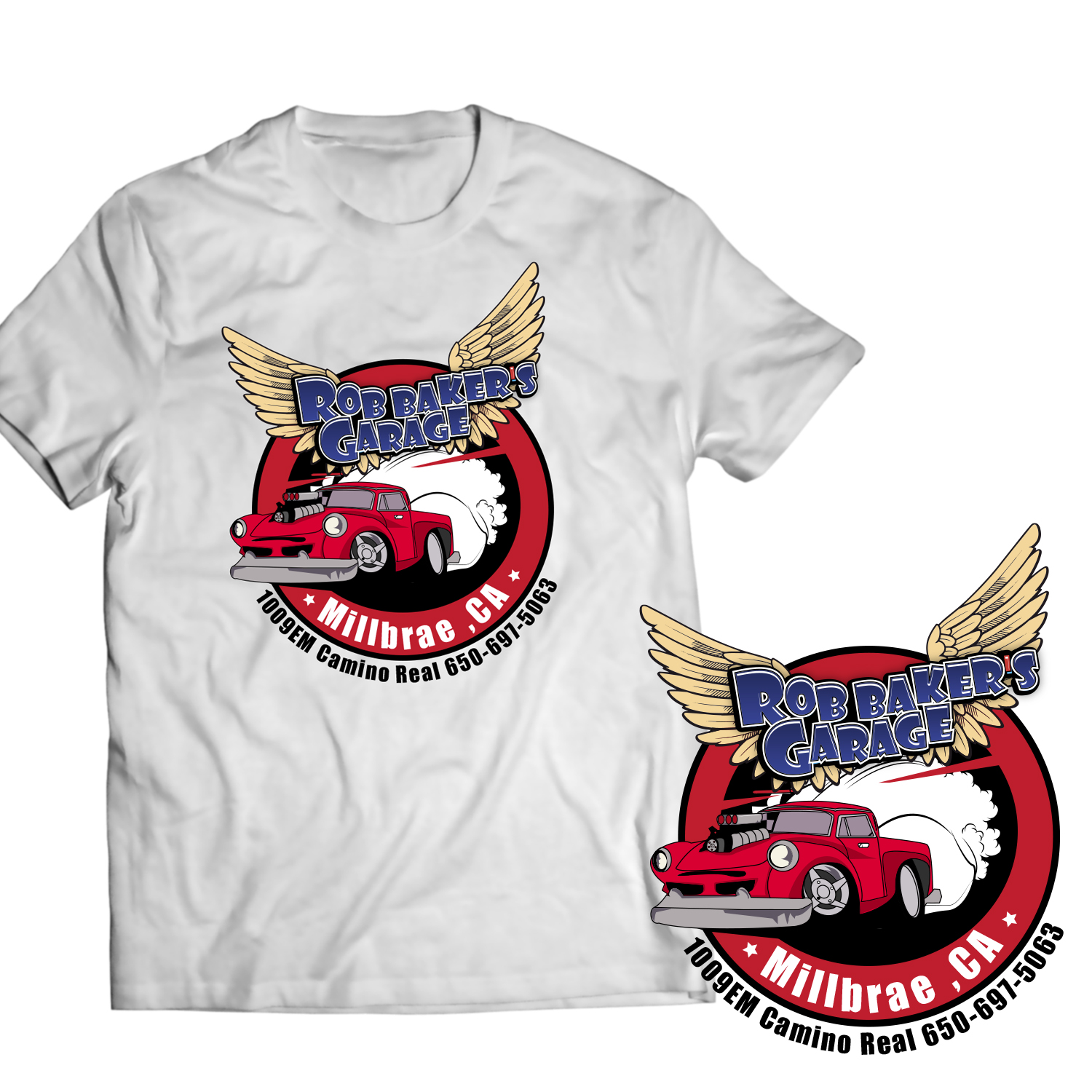 Logo Design by philip 7 for Rob Bakers Garage | Design #19238552