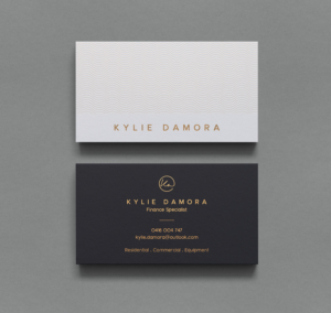 Business Card Design job - Kylie's Business Cards | Business Card Design by Tilt