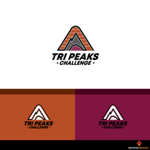 Tri Peaks Challenge | Diseño de Logo por Graphic Bricks