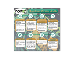 Design Graphique par Ves-Boycheva pour NORTEC | Design : #19261959