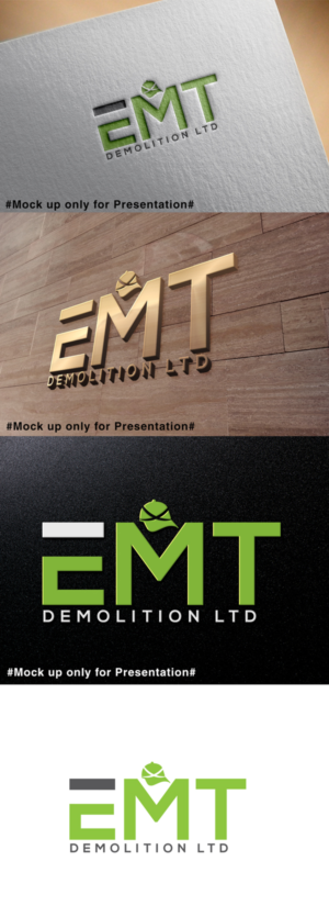 Diseño de Logo por designmind78 para EMT Demolition Ltd | Diseño: #19208552