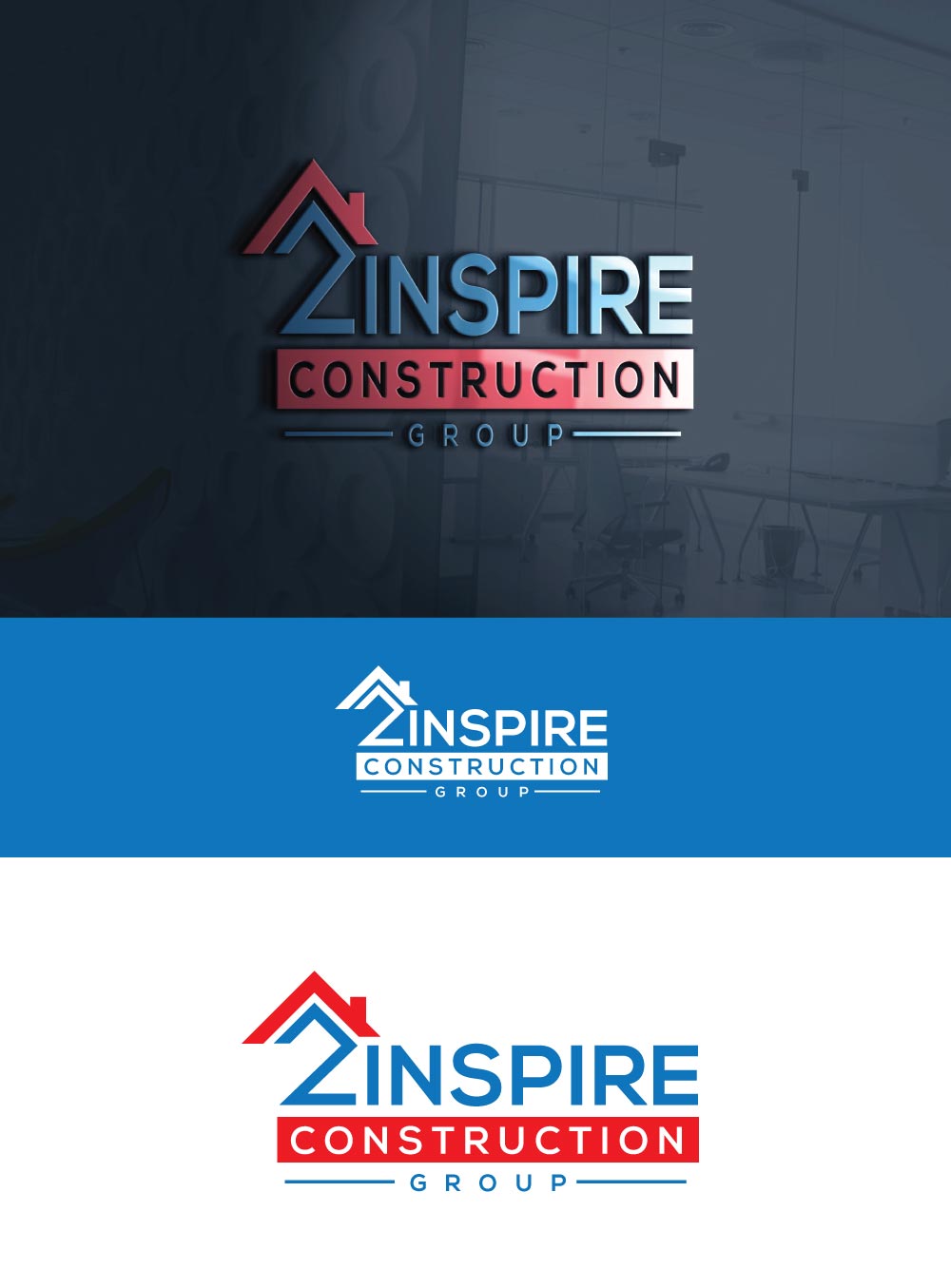Logo Design by creativepix for 2inspire Construction Group | Design #19202637