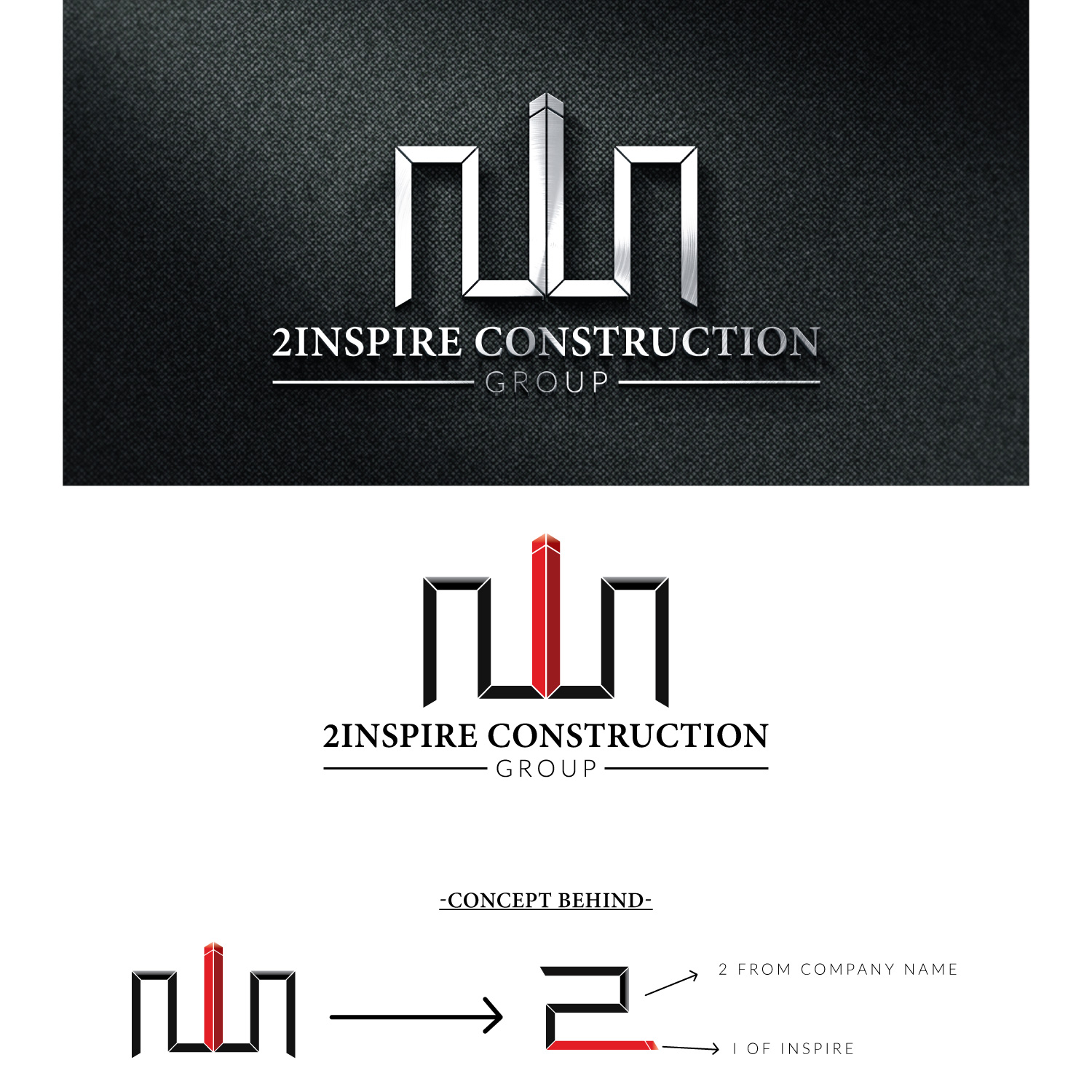Logo Design by atharv28arav for 2inspire Construction Group | Design #19208778