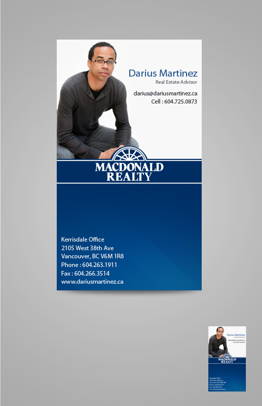 Diseño de Tarjeta de Presentación por pb para RE/MAX Select Realty | Diseño #671014