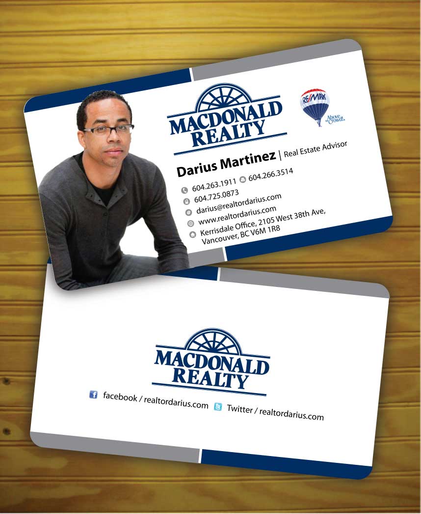 Business Card Design by Sbss for RE/MAX Select Realty | Design #675060