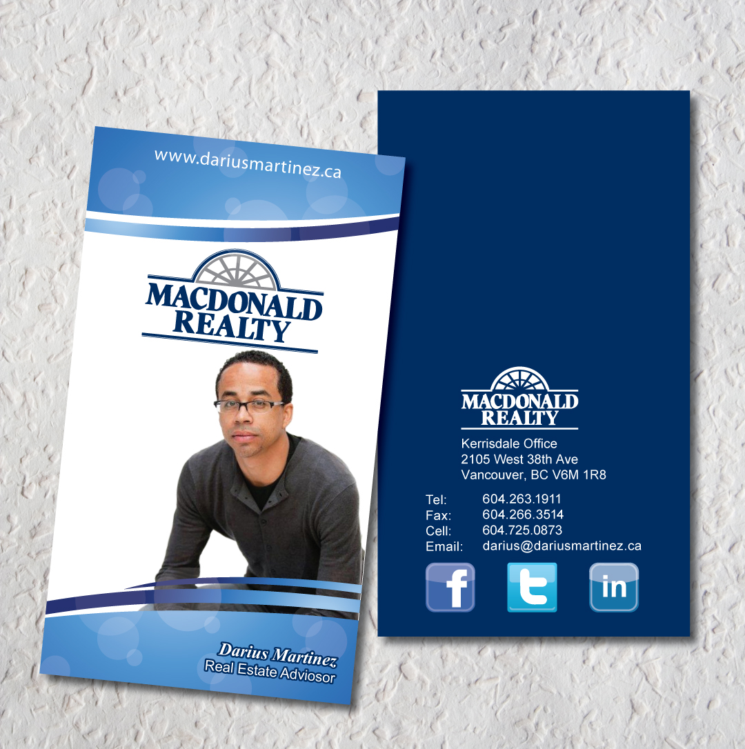 Business Card Design by visual arts for RE/MAX Select Realty | Design #671814